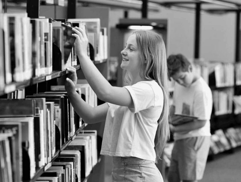 A library