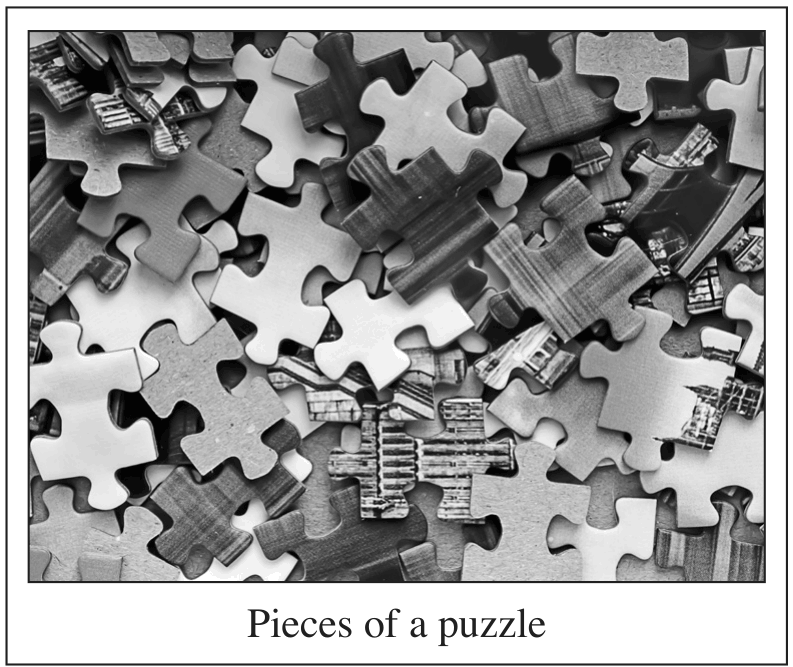 Pieces of a puzzle