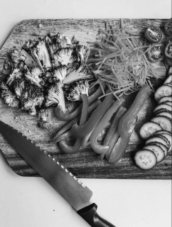 Sliced Vegetables