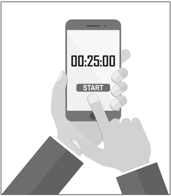 A timer on your cellphone