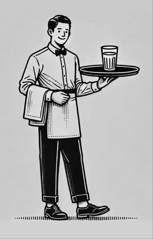 A waiter